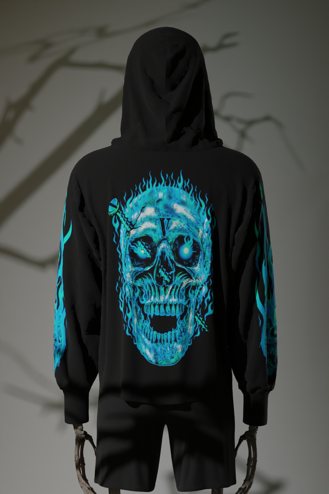 Glacier Zip Up Hoodie (oversized)