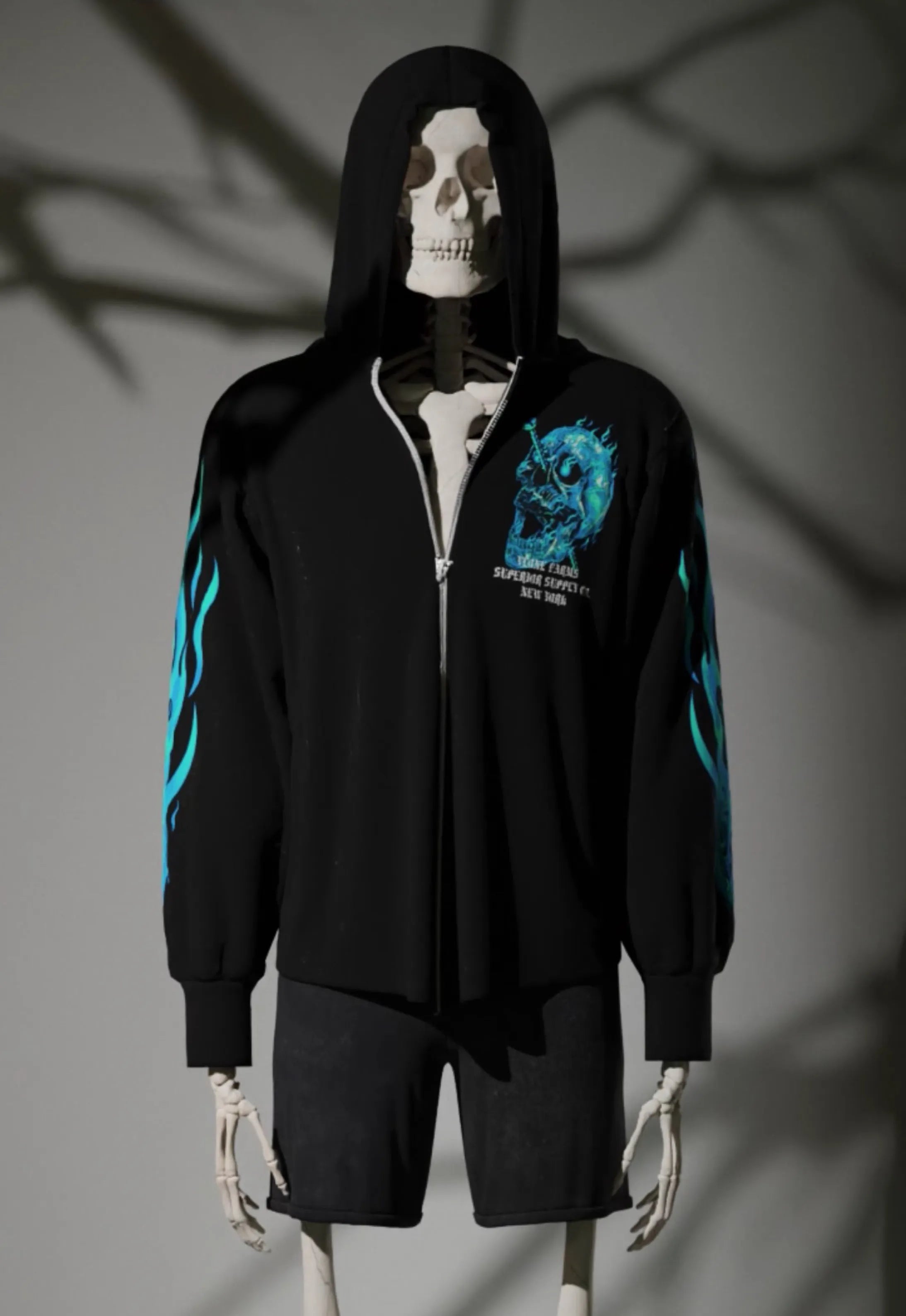 Glacier Zip Up Hoodie (oversized) – VLONE Farms Glacier Zip Up Hoodie (oversized) – VLONE Farms